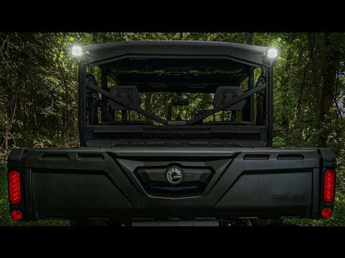 Can-Am Defender Rear Facing 2 Inch Black-Series LED Kit 16-20 Defender Rough Country