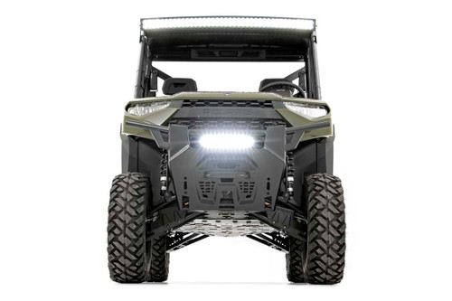 Polaris 12-Inch LED Bumper Kit Black Series 19-20 Ranger Rough Country