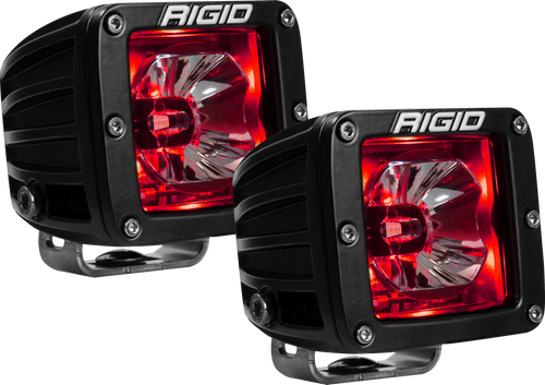 LED Pod with Red Backlight Radiance RIGID Industries