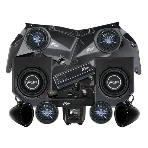 UTV STEREO CAN-AM® X3 SIGNATURE SERIES STAGE 6 STEREO KIT | UTVS-X3-S6-S