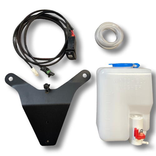 BENT METAL WINDSHIELD WASHER FLUID SPRAY KIT FOR CAN-AM X3