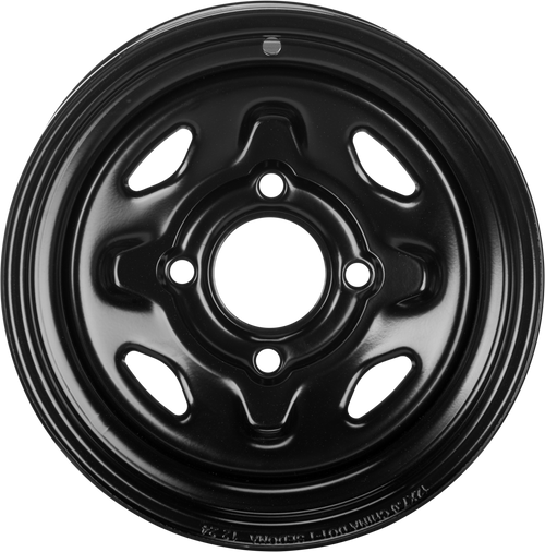 SEDONA STEEL 12X7 4/110 5+2 BLK FRONT SEDONA STEEL 12X7 4/110 5+2 BLK FRONT