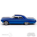 SIXTYFOUR RC CAR - 1:10 1964 CHEVROLET IMPALA HOPPING LOWRIDER Blue Kandy & Chrome Edition
