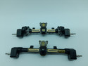 Front and rear complet Black Brass Axles for SCX24 ( ALX-24 )
