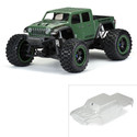 1/5 Pre-Cut Jeep Gladiator Rubicon Clear Body: X-MAXX