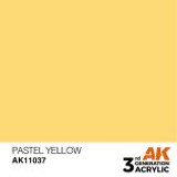 AK Interactive 3G Acrylic Pastel Yellow 17ml