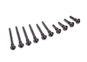 Traxxas Suspension screw pin set, front or rear (hardened steel