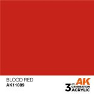 AK Interactive 3G Acrylic Blood Red 17ml