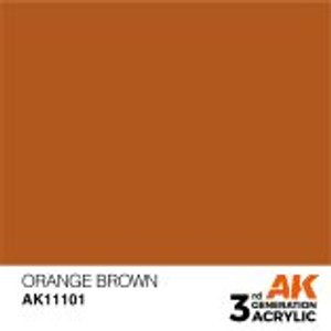 AK Interactive 3G Acrylic Orange Brown 17ml