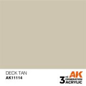 AK Interactive 3G Acrylic Deck Tan 17ml