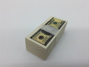 Wad of American banknotes 1/10 ”scale” ( LDB-1)