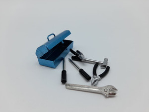 1/10 Blue tool box (WTB-BL)