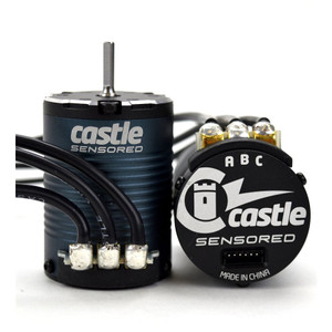 Castle Mamba Micro X2, 16.8V, WP Sensored ESC with 1900KV Combo