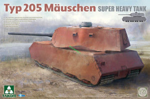 1/35 Scale Typ 205 Mauschen Super Heavy Tank Plastic Model Kit