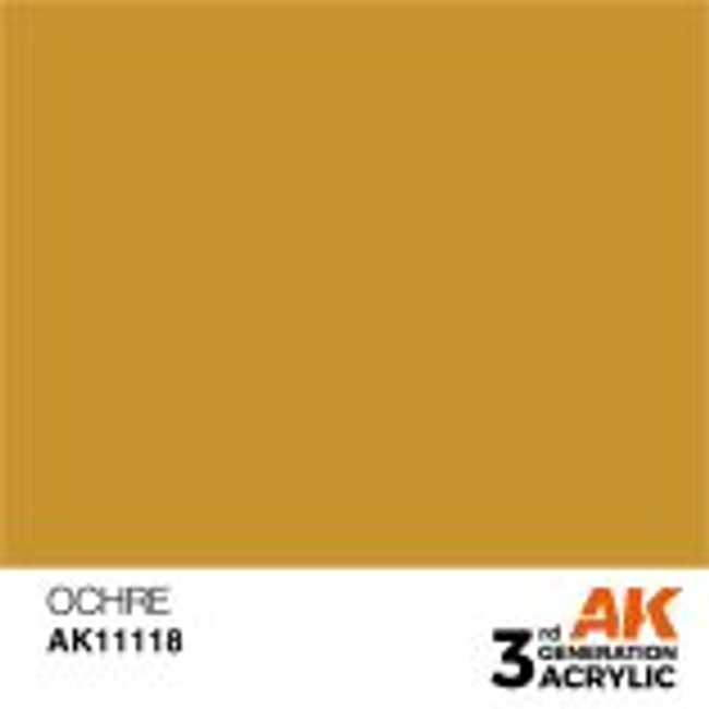 AK Interactive 3G Acrylic Ocher 17ml