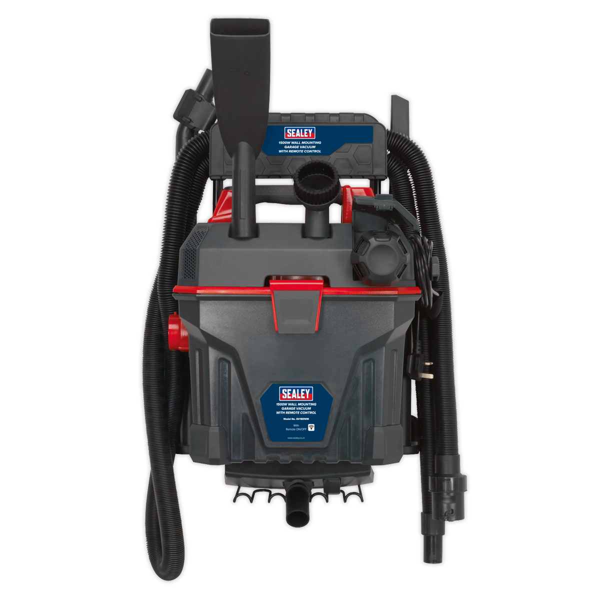 Sealey Wall Mounted Garage Vacuum 