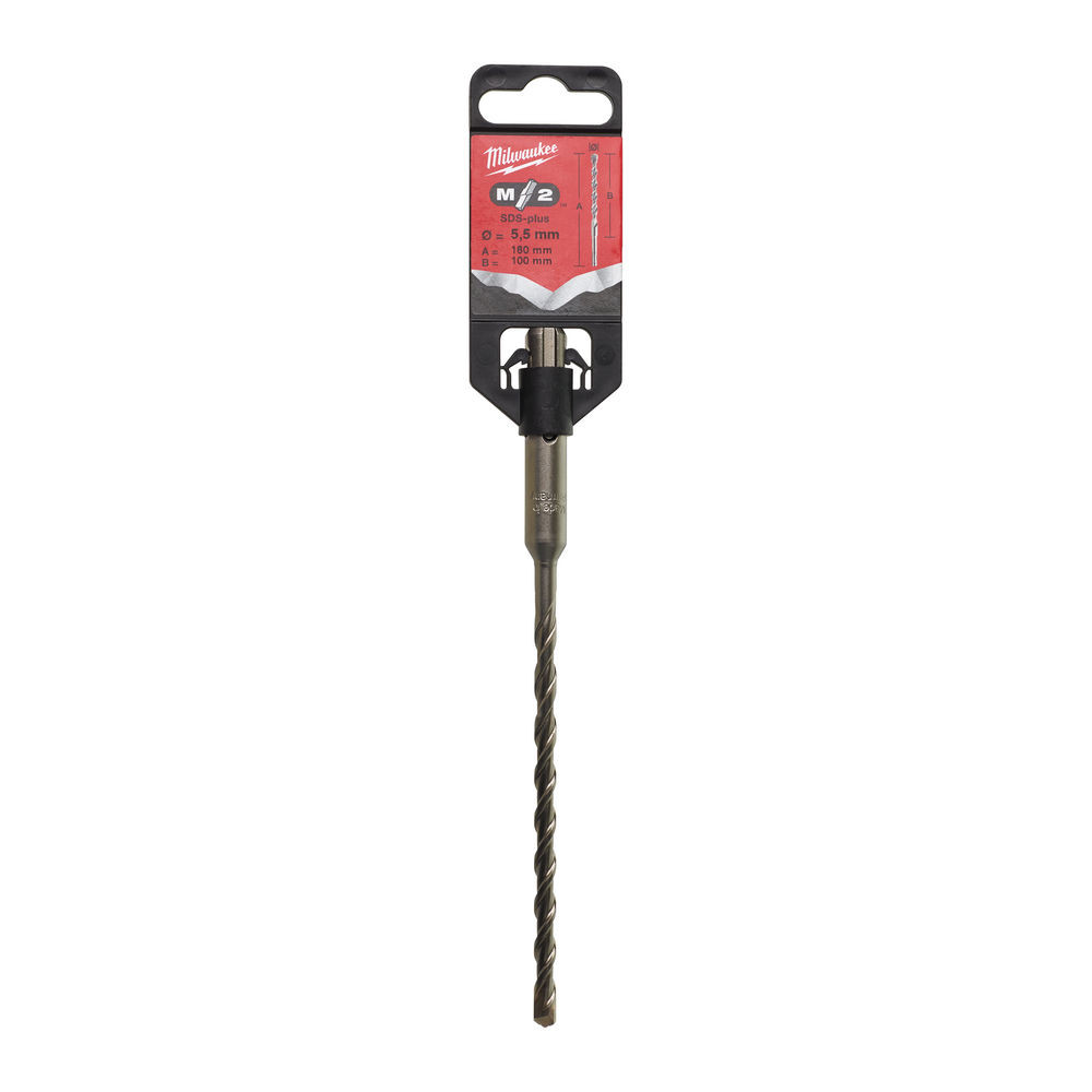 MILWAUKEE 5.5MM X 160MM M2 2-CUT SDS+ 