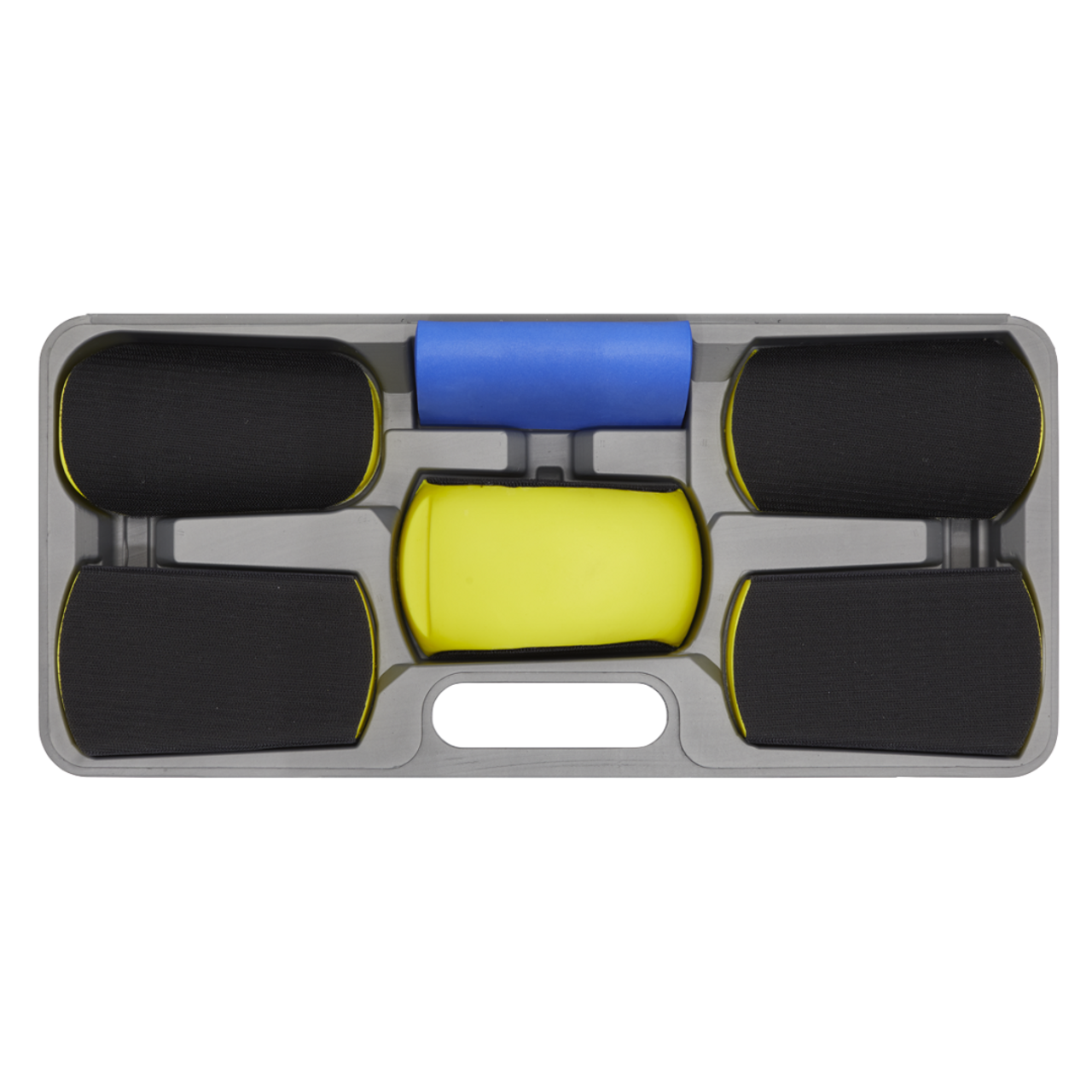 Sanding Block Kit 6pc HookandLoop ToolForce