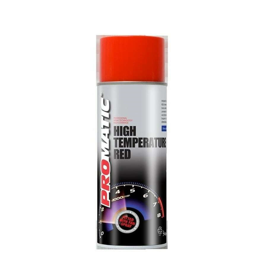 PROMATIC High Temperature Red Paint Aersol 400ml PM900121 ToolForce