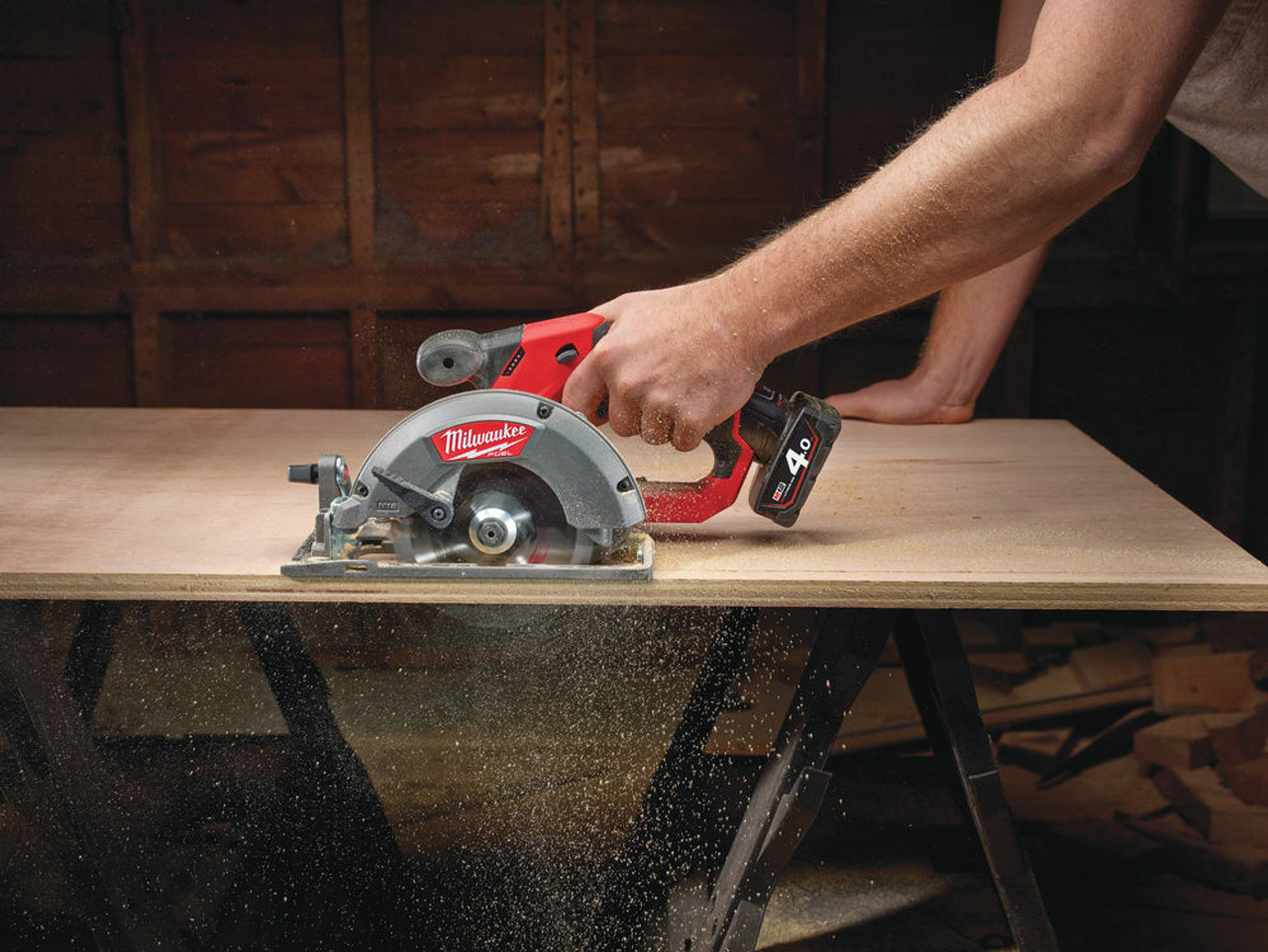 M12 shop circular saw