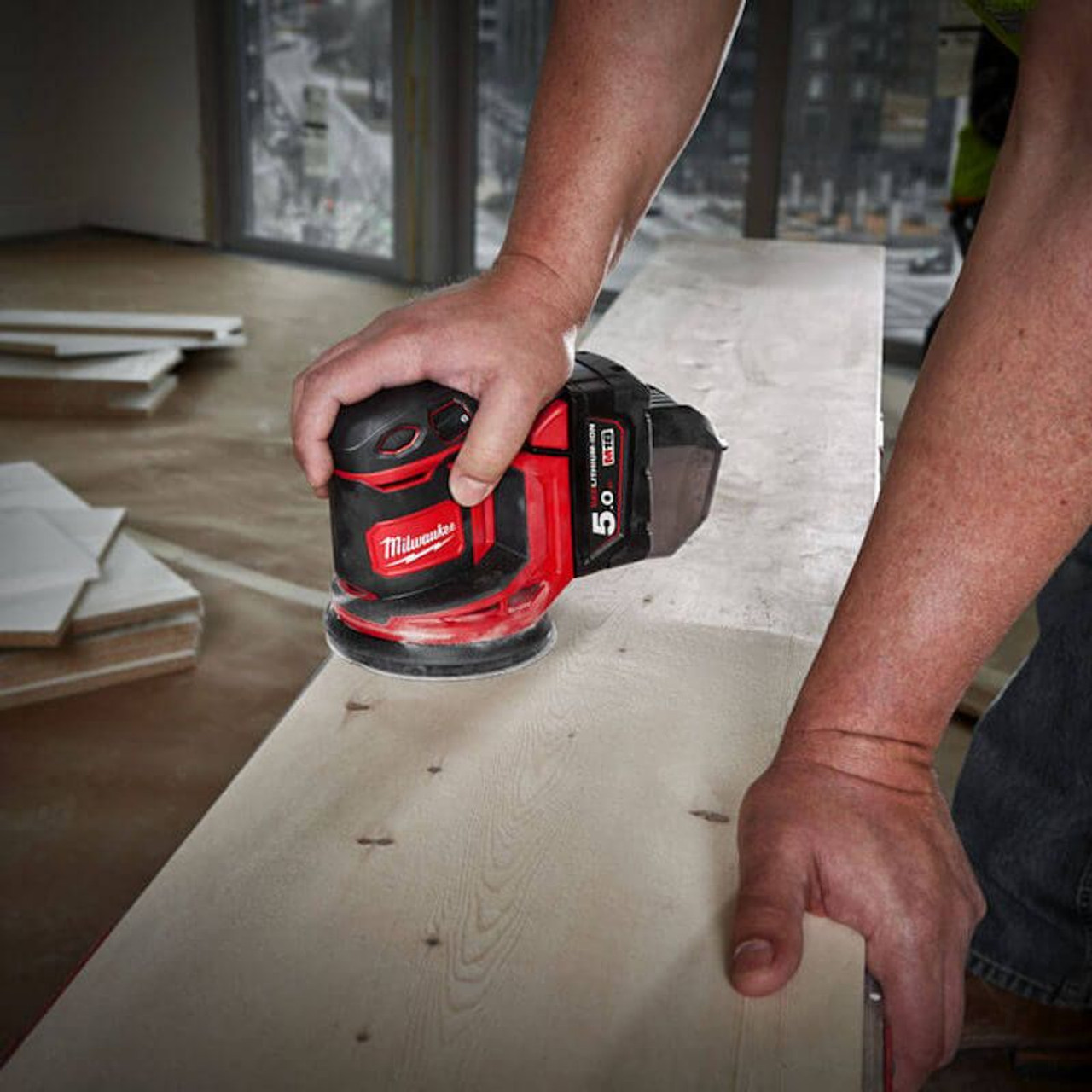 MILWAUKEE M18 RANDOM ORBITAL SANDER M18BOS125 0 ToolForce