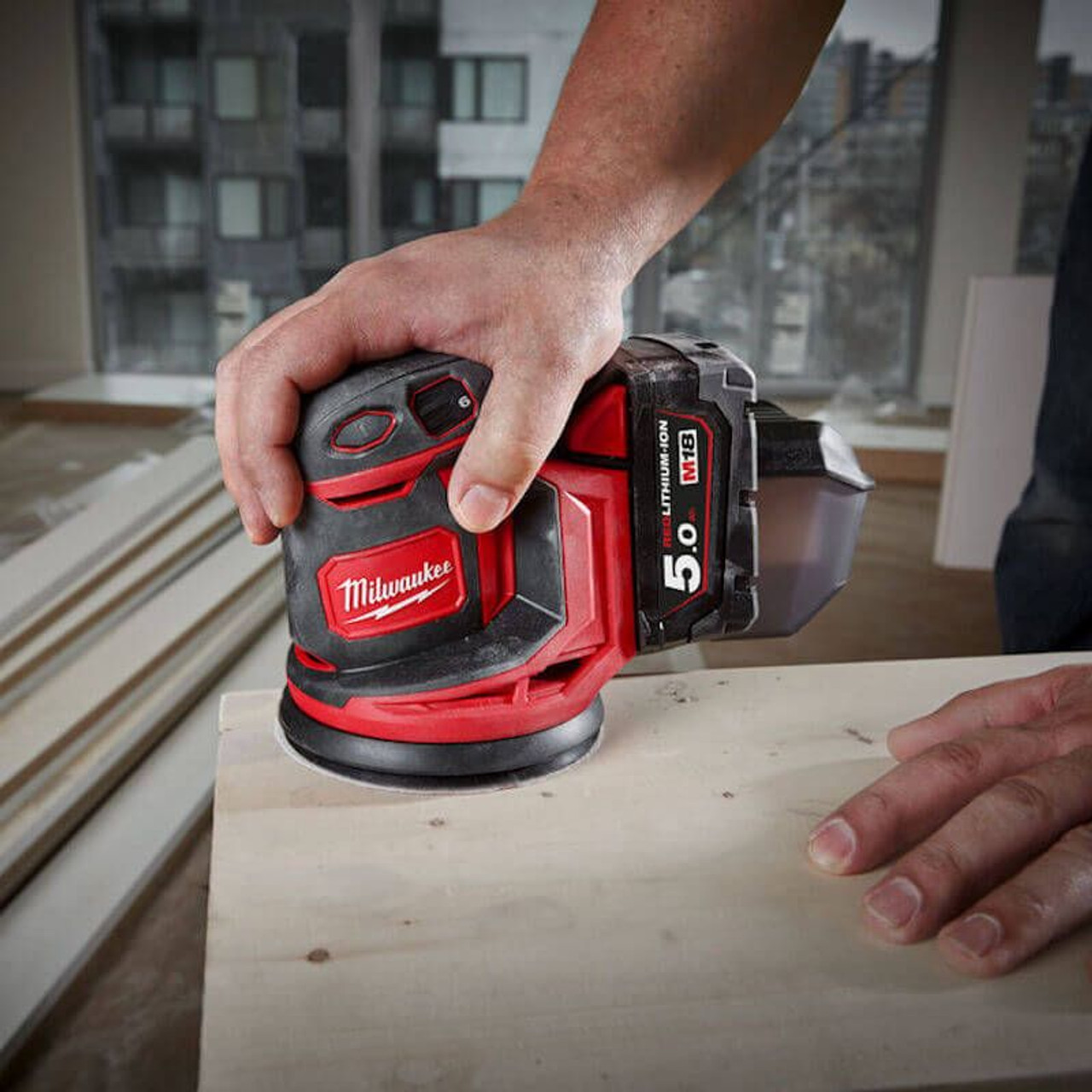 MILWAUKEE M18 RANDOM ORBITAL SANDER M18BOS125 0 ToolForce