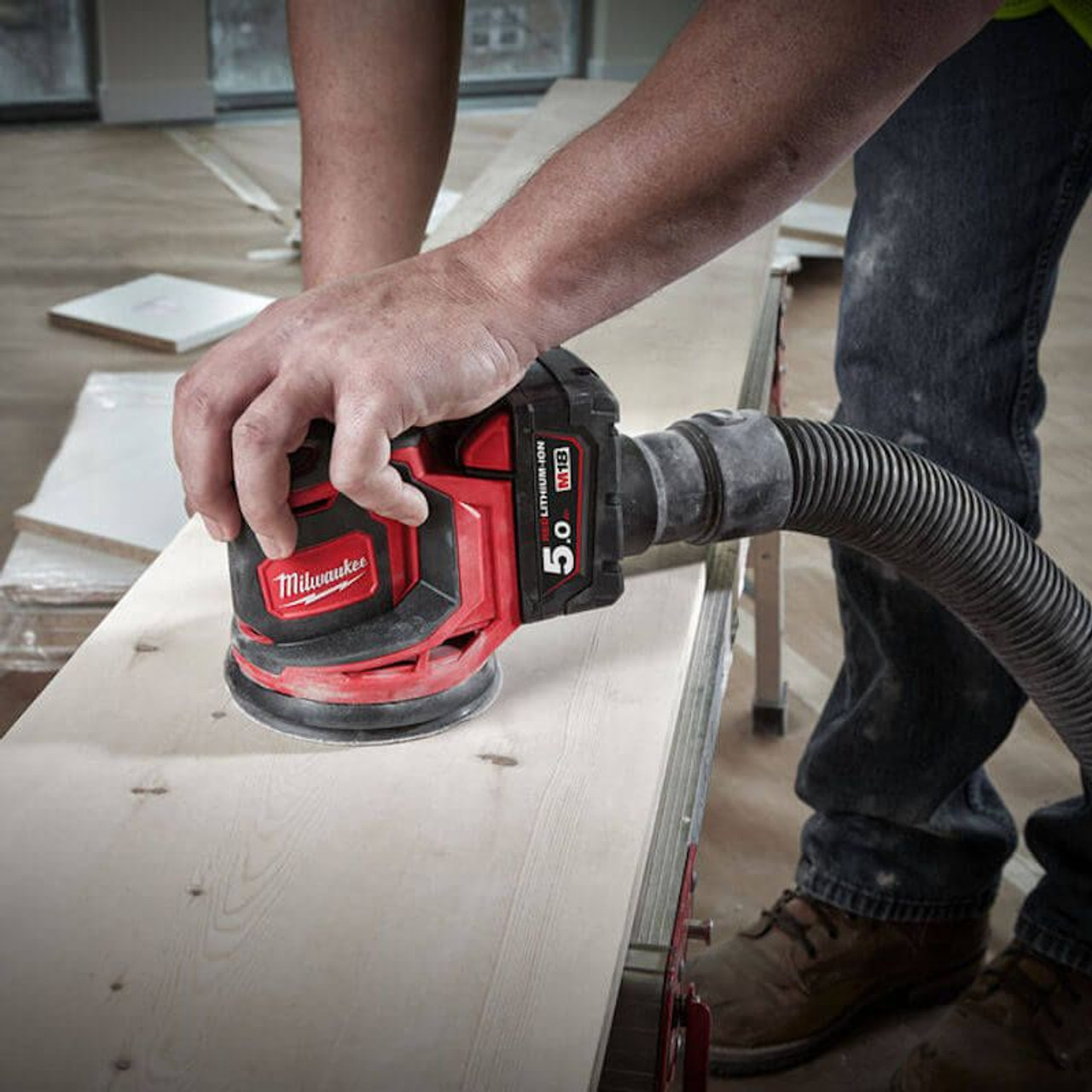 MILWAUKEE M18 RANDOM ORBITAL SANDER M18BOS125 0 ToolForce