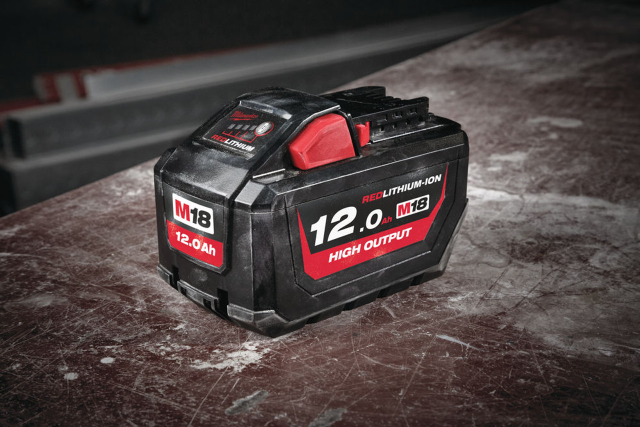 Milwaukee M18 Redlithium ion 12Ah High Output Battery M18HB12