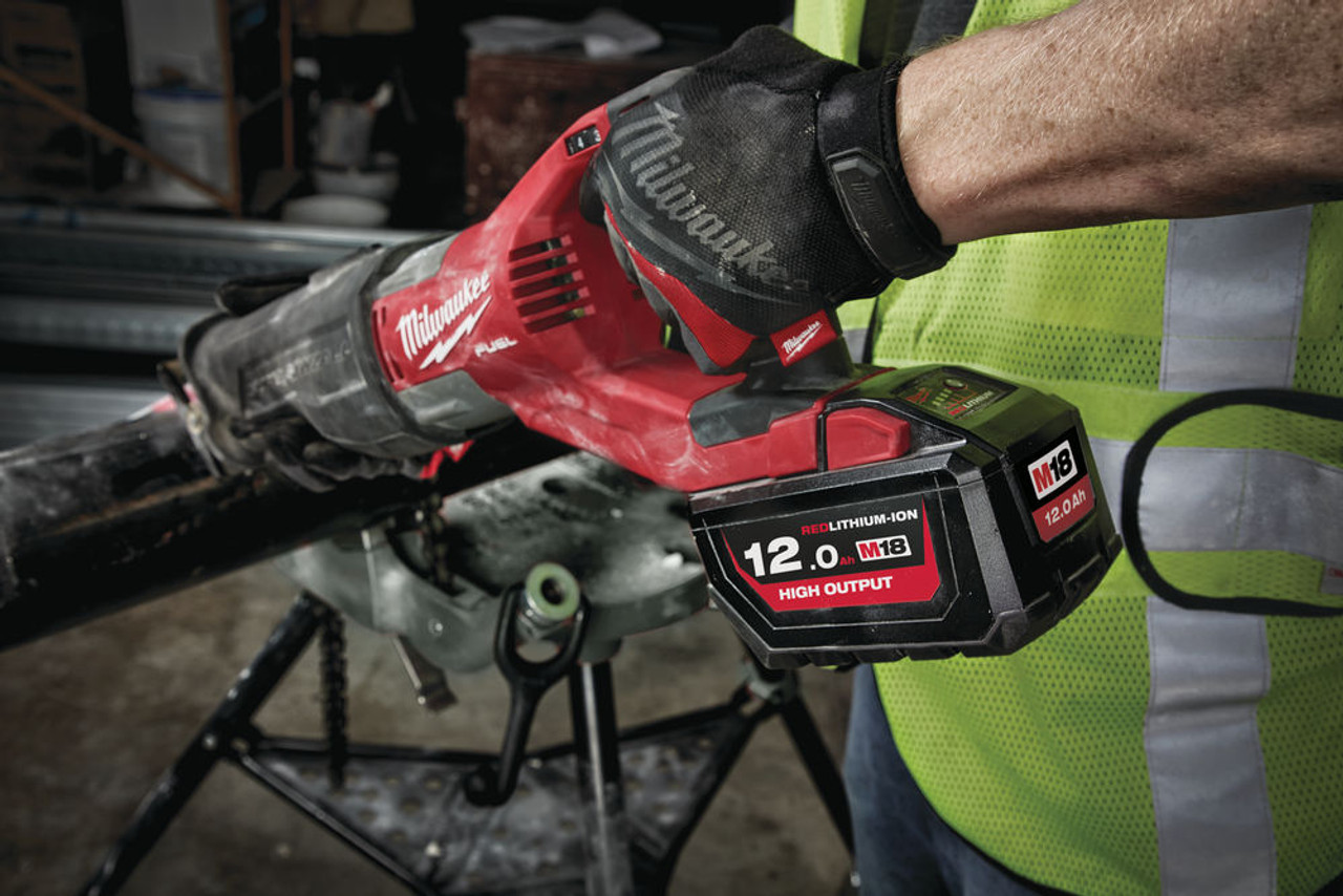 Milwaukee M18 Redlithium-ion 12Ah High Output Battery M18HB12 ToolForce