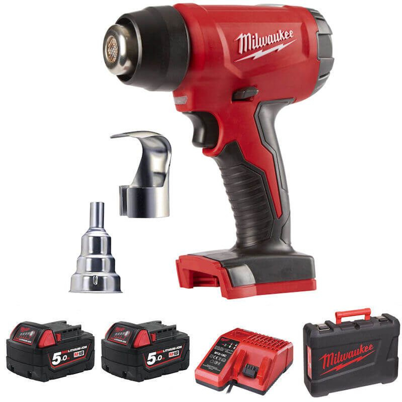 Milwaukee M18 Heat Gun Kit M18BHG 502X ToolForce