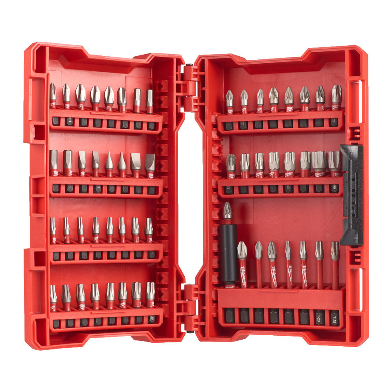 Milwaukee 57 Piece Shockwave Hex Bit Driver Set 4932472058 Toolforce