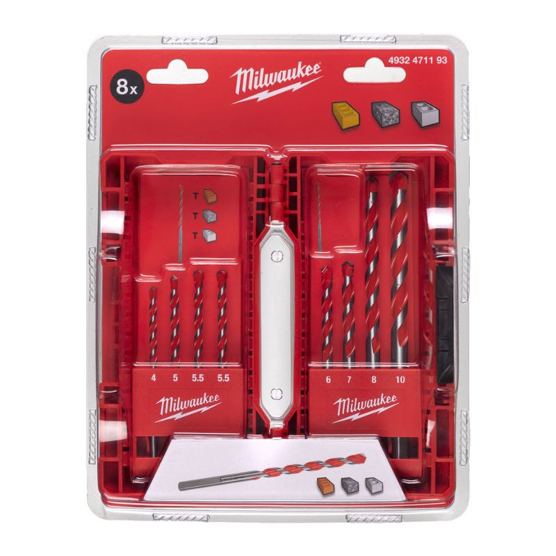 Tungsten Carbide Concrete drill bit set 