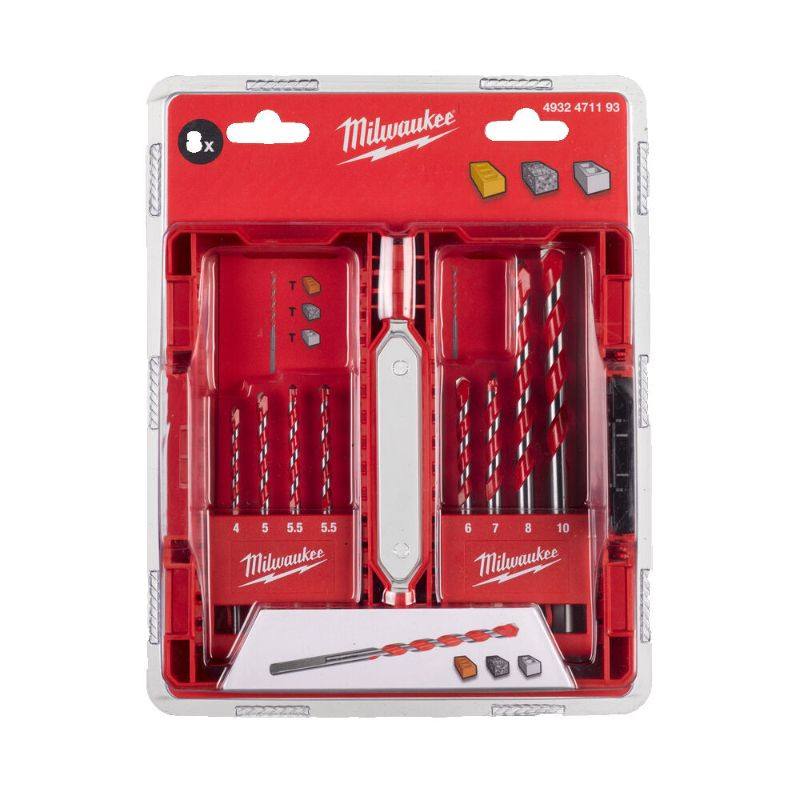 Tungsten Carbide Concrete drill bit set 