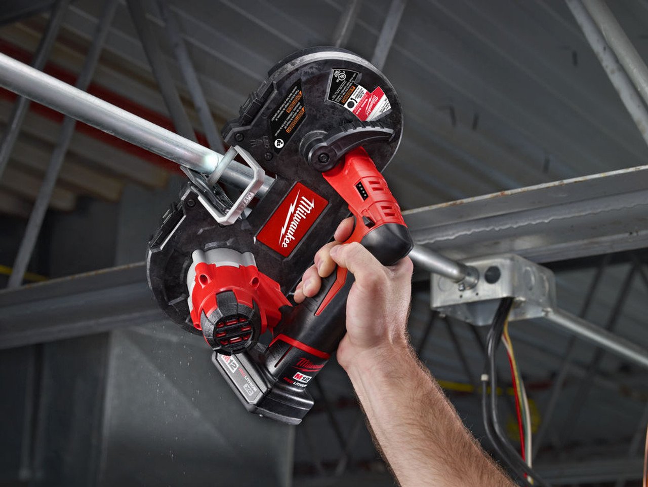 Milwaukee M12 Cordless Sub Compact Bandsaw M12BS 421B Toolforce