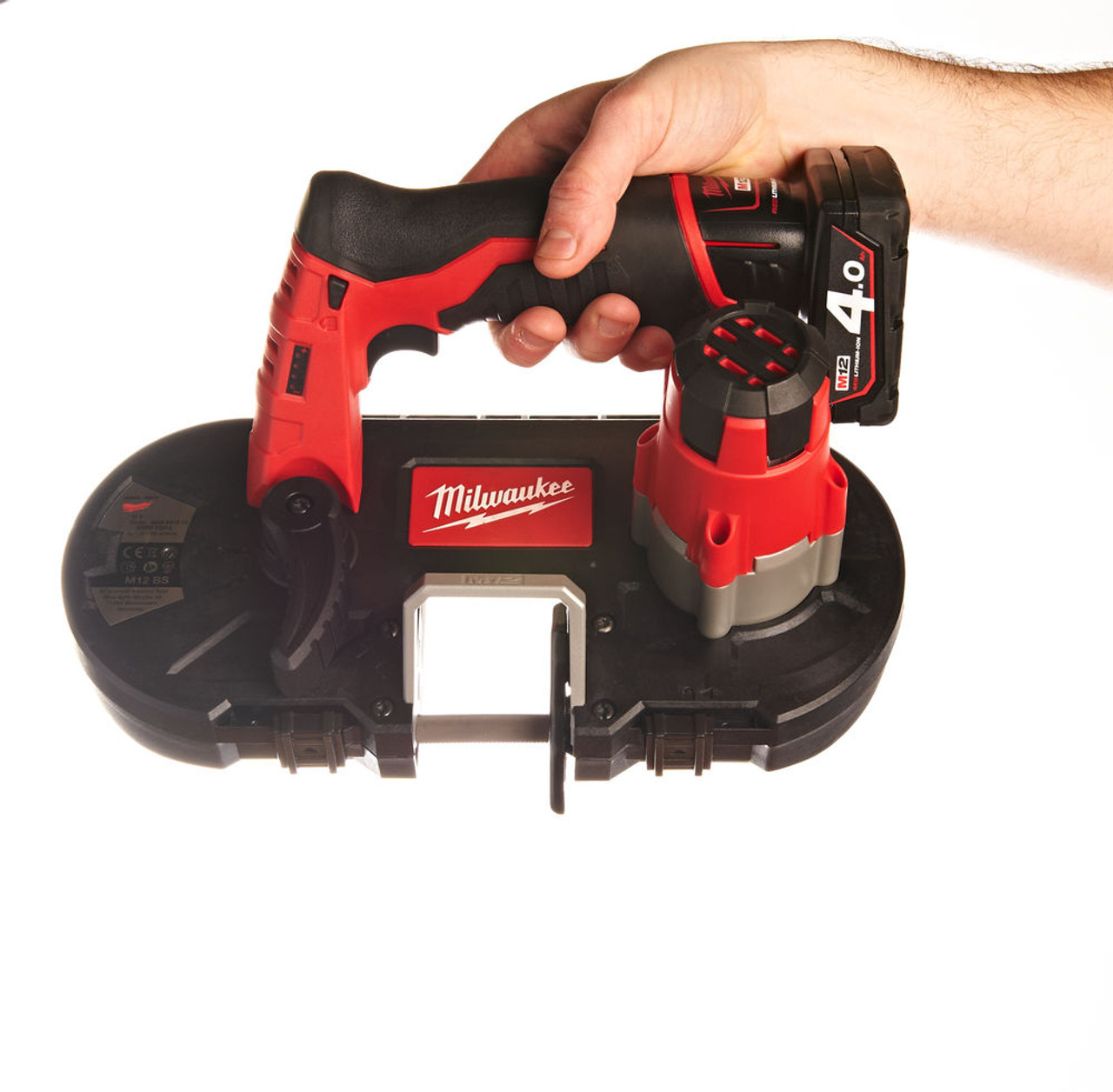 Milwaukee M12 Cordless Sub Compact Bandsaw M12BS 0 Toolforce