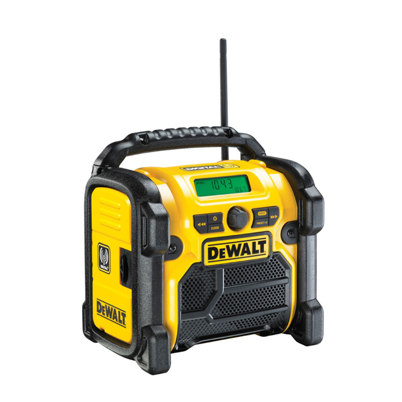 DeWalt 18v XR Compact Digital DAB Jobsite Radio DCR020 GB Toolforce