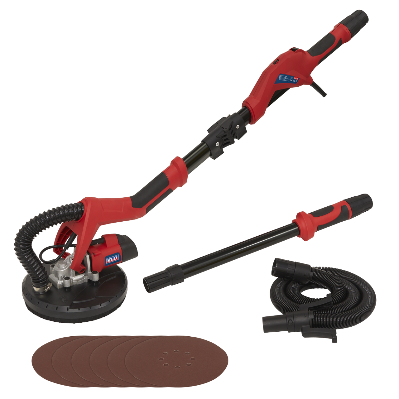 Sealey TDWS600 Long Reach Drywall Electric Sander 600W Toolforce.ie
