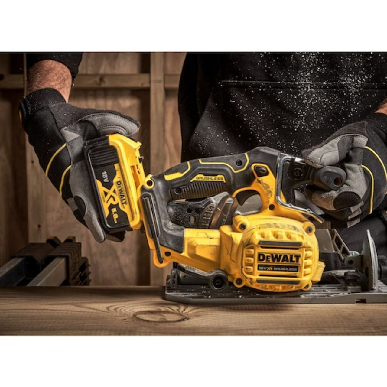 DeWalt DCS565N XJ 18v XR Cordless 165MM Circular Saw Toolforce.ie