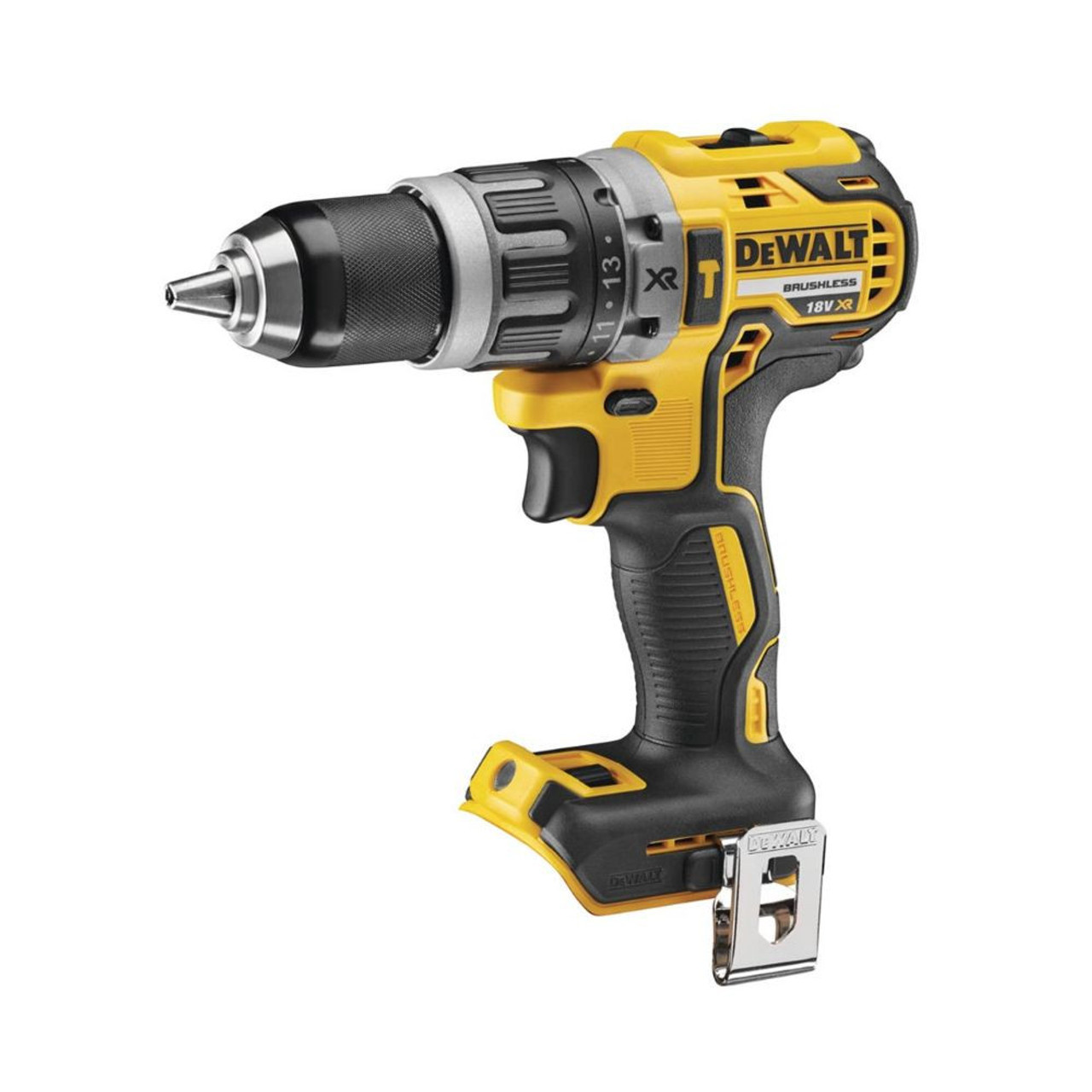 DeWalt 18v XR Brushless Combi Drill Kit DCD796P1 Toolforce.ie