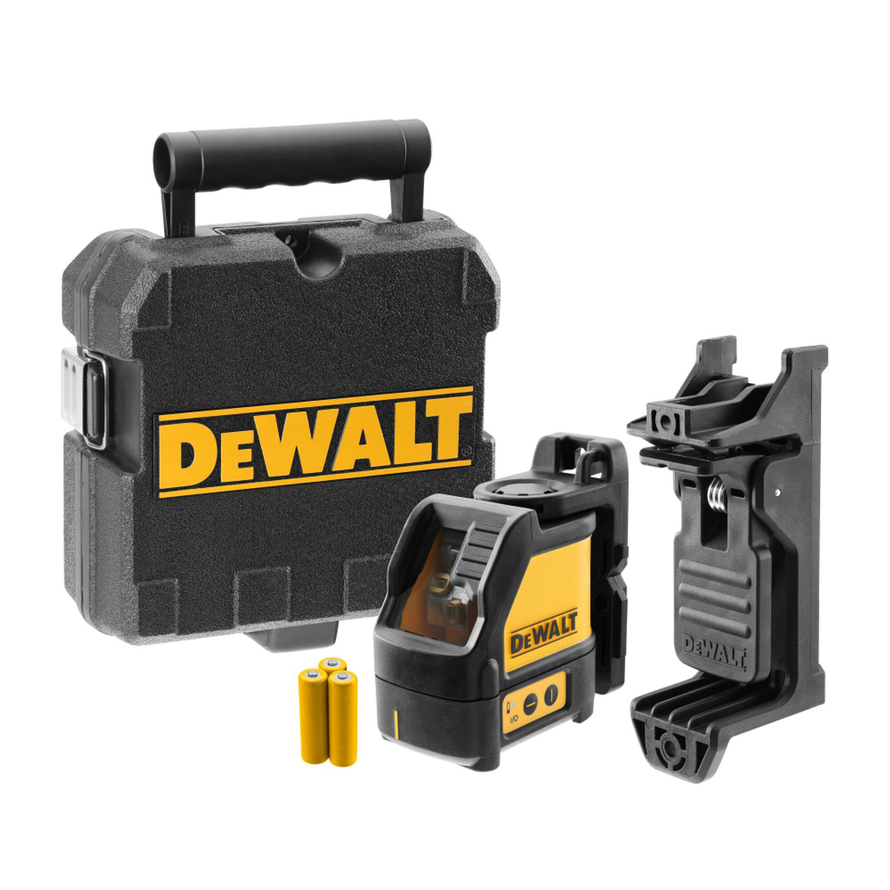 DeWalt Self-Levelling Cross Line Red Laser Level with Carry Case DW088K-XJ