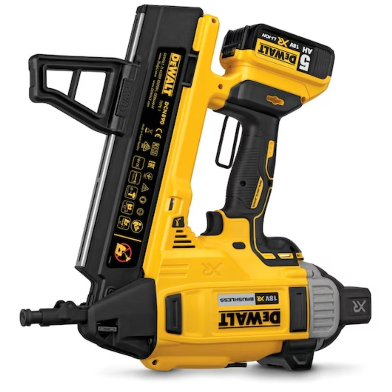 DeWalt 18v XR Brushless Cordless Concrete Nailer Body Only