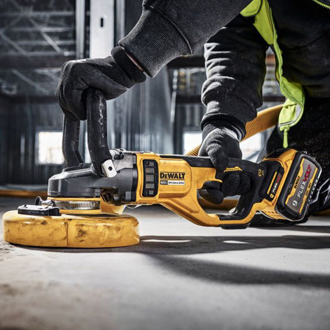 DeWalt DCG460NK 54v FlexVolt Cordless 230mm Angle Grinder