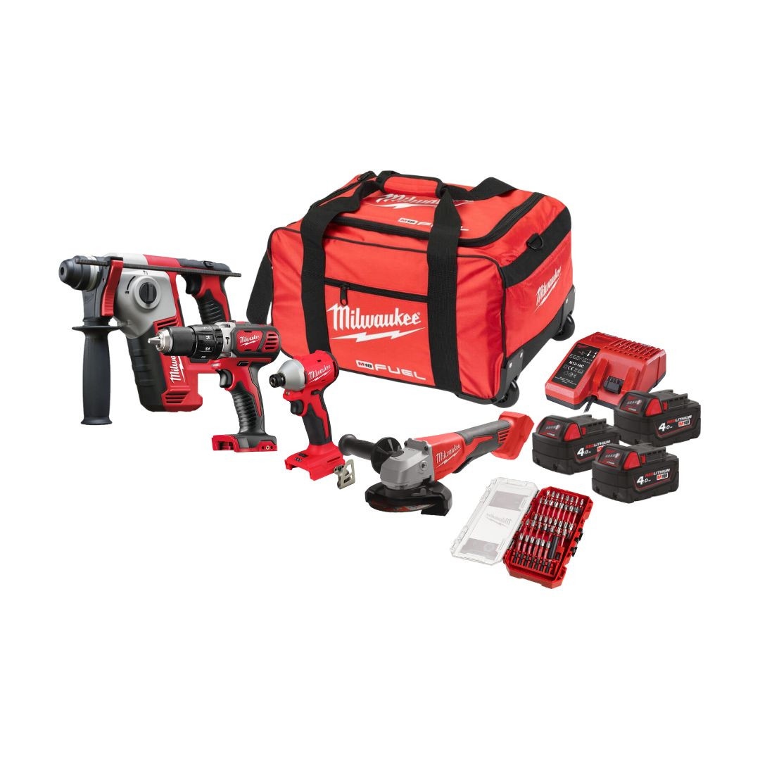 Milwaukee M18 Brushless Power Tool Piece Kit - Main Image