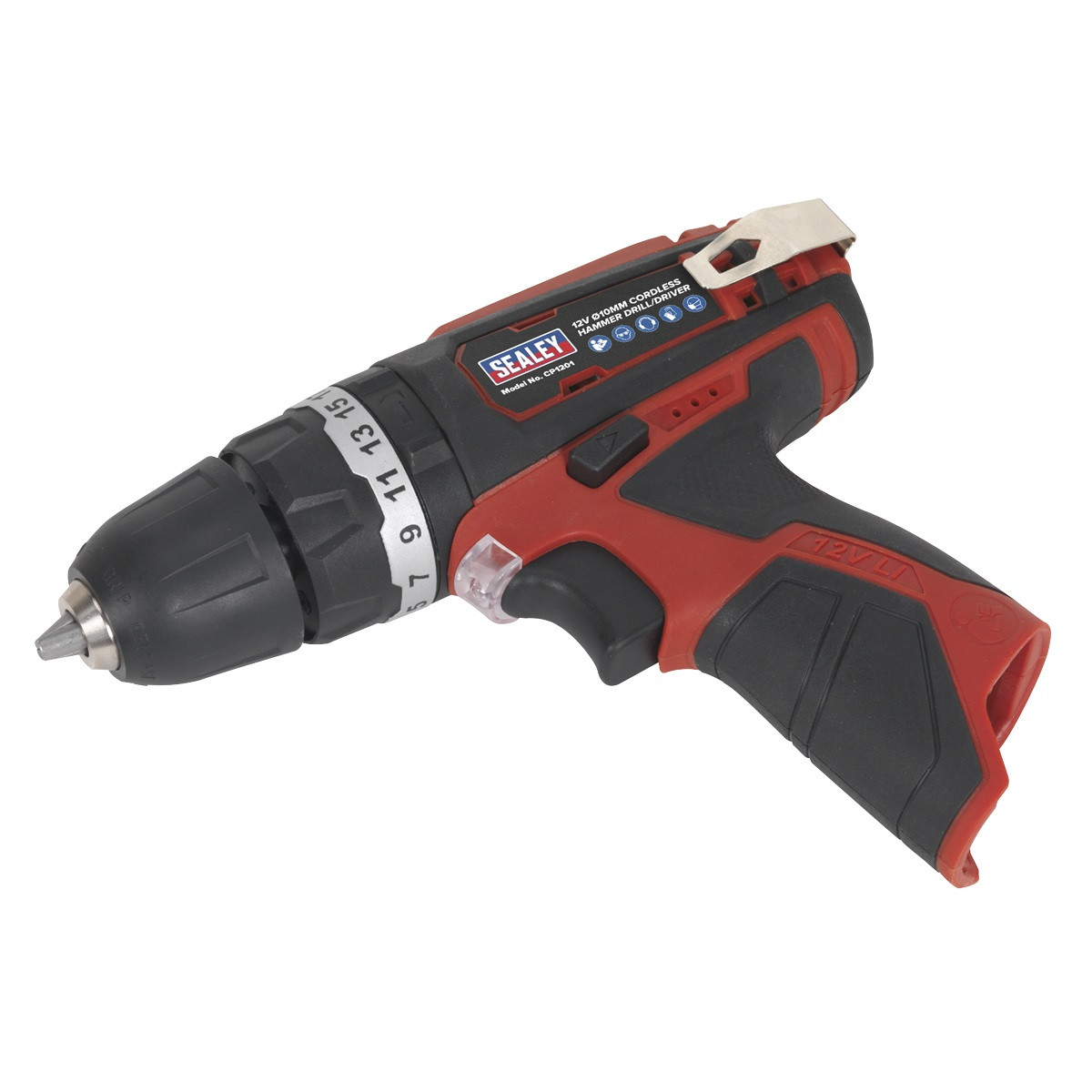 SEALEY Hammer Drill/Driver 12V 10mm(Body Only) ToolForce