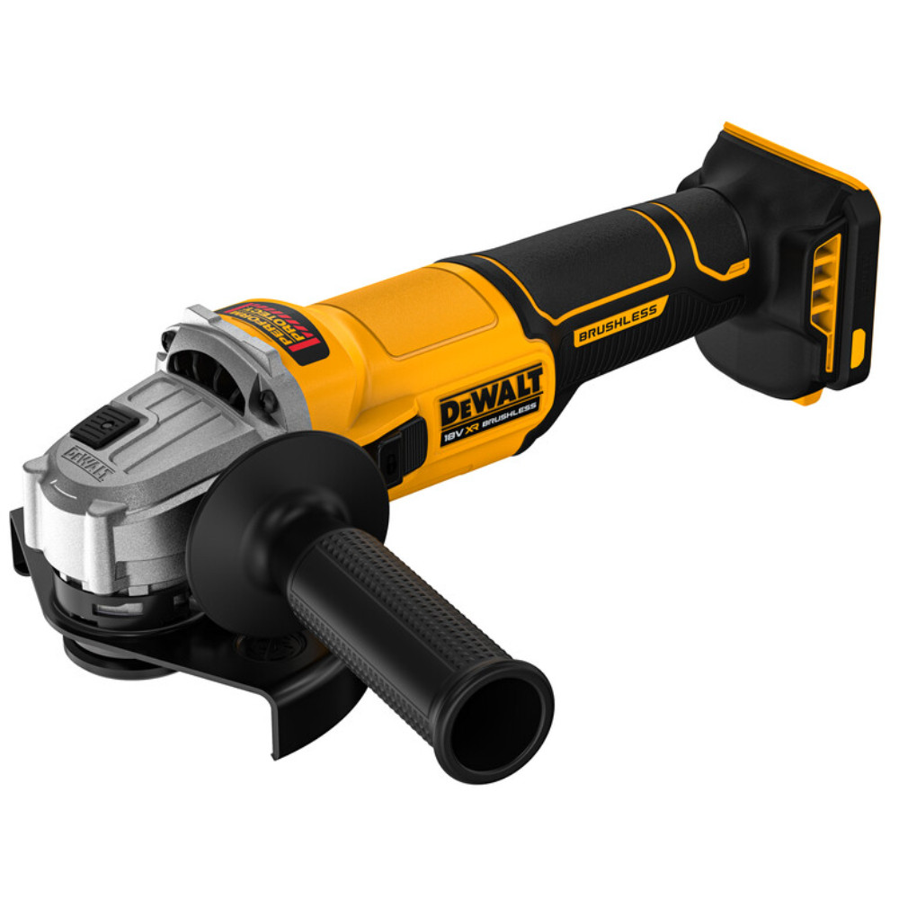 Dewalt DCG407N 18v Cordless 125mm Angle Grinder with Side Switch