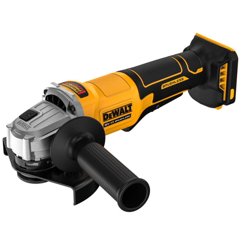 Dewalt DCG408N 18v Cordless 125mm Angle Grinder with Paddle Switch