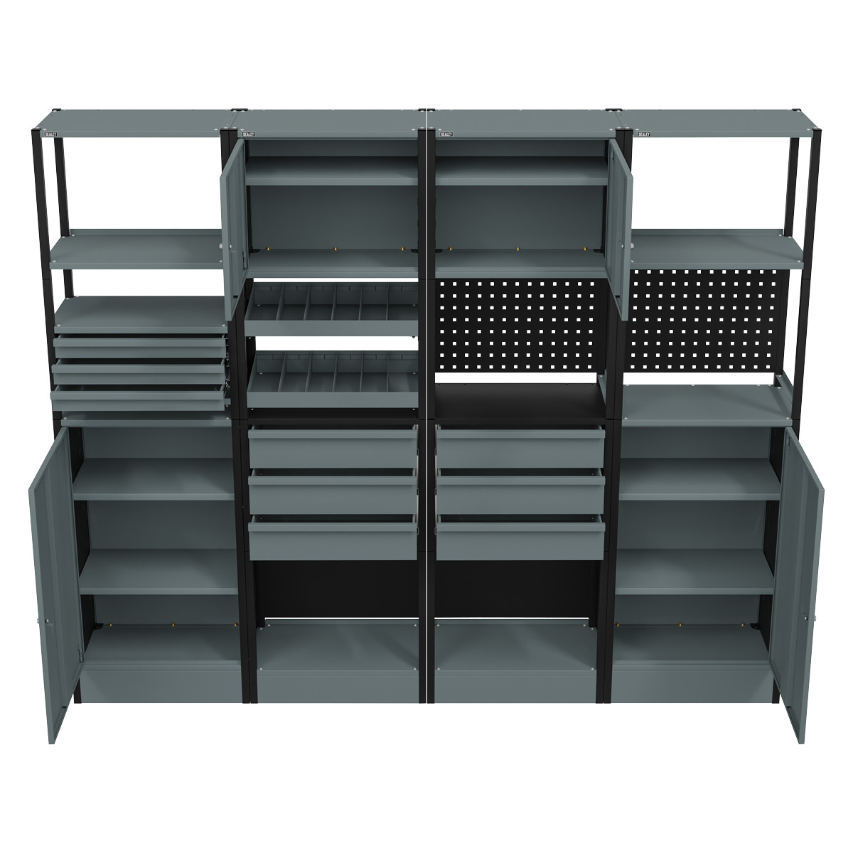 Sealey Storage System Sealey Modular Storage System Combo 2.32m APMRSTACK2 | Toolforce