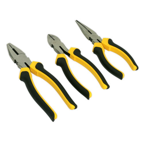 Comfort Grip Pliers Set 3pc | Induction heat treated and hardened steel components. | toolforce.ie