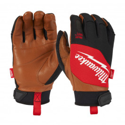 Milwaukee Hybrid Leather Work Gloves Size 10 XL 4932471914