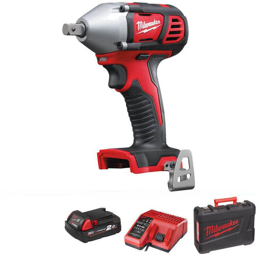 Milwaukee  Compact Impact Wrench 1/2" M18BIW12-201C